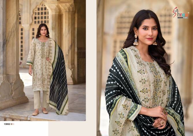 Bin Saeed Lawn Collection Vol 13 Embroidery Cotton Dress Material Wholesale Online